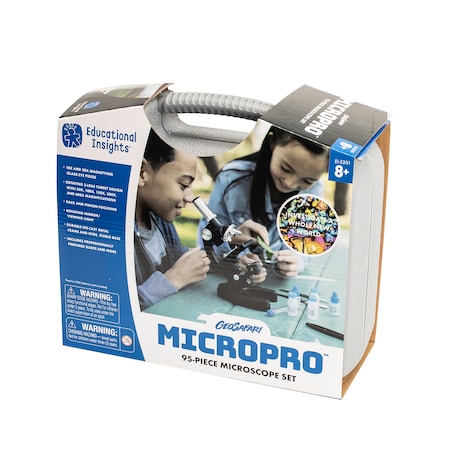 Educational Insights Educational Insights GeoSafari MicroPro 95-Piece Microscope Set 5301